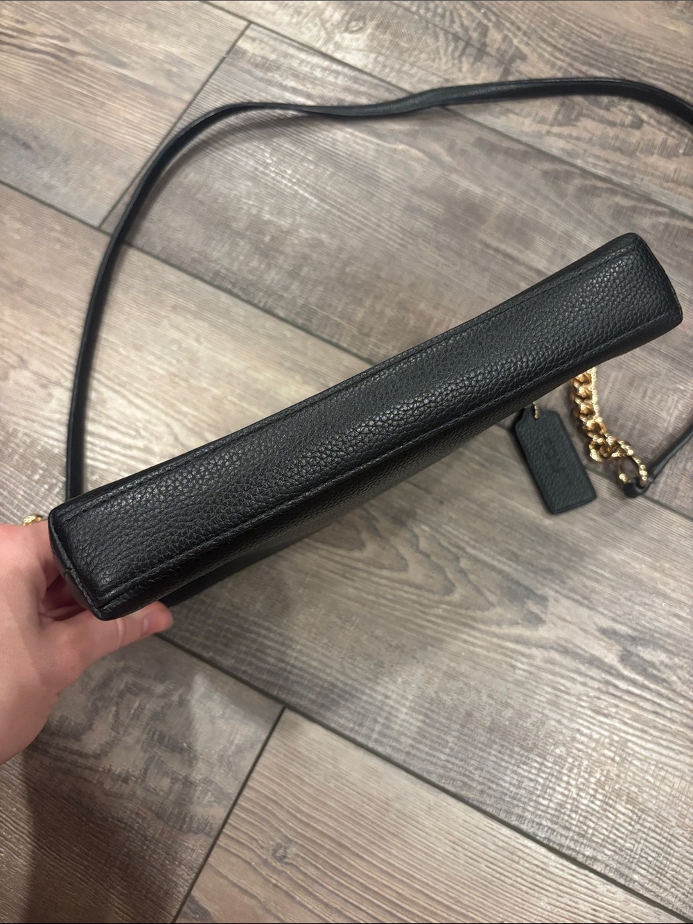 Coach Crosstown Pebbled Leather Crossbody Bag - Picture 9 of 11